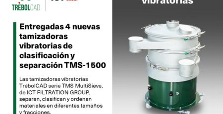 tamizadoras vibratorias de clasificación y separación | Trébolcad | ICT Filtration Group